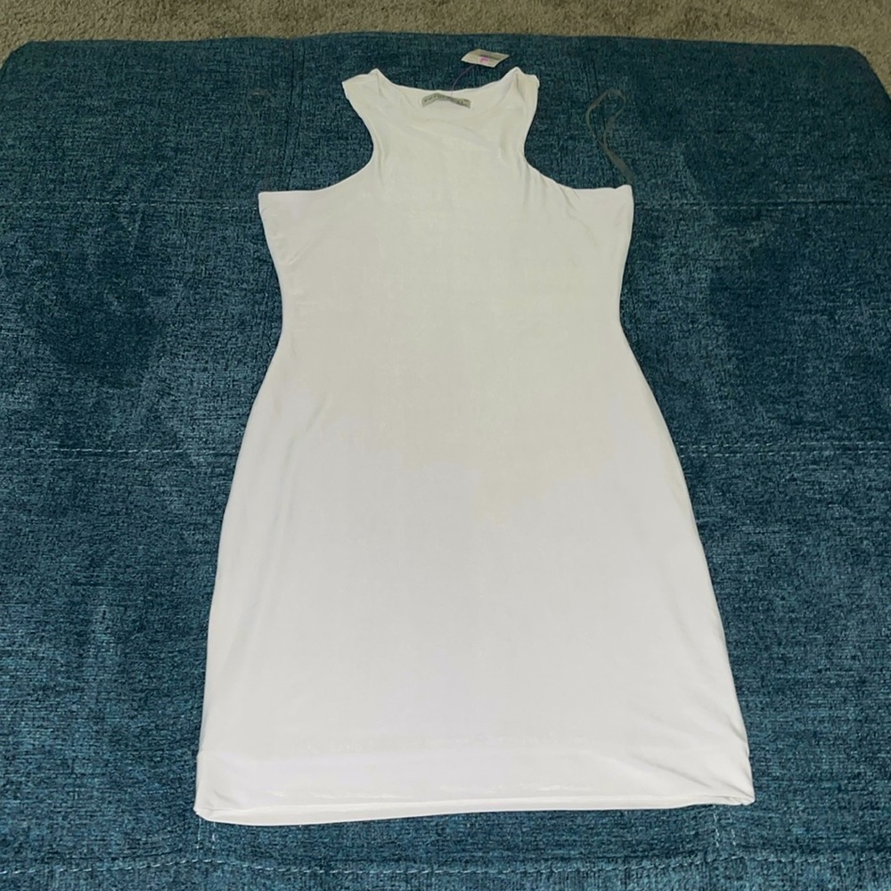White tank dress